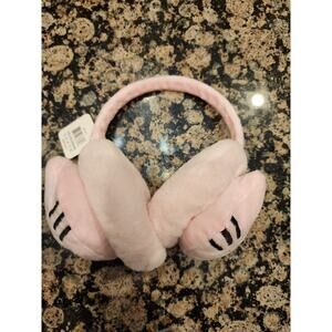 EARMUFFS Women or Girls Super Soft Cat/Kitty Ear Warmers Pink